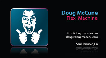 Doug McCune business card